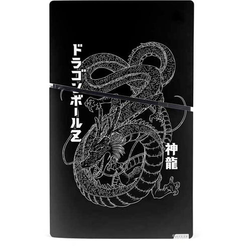 Dragon Ball Z Negative Shenron PS5 Slim Digital Edition Console Skin